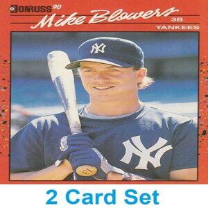Mike Blowers MLB Card Collection